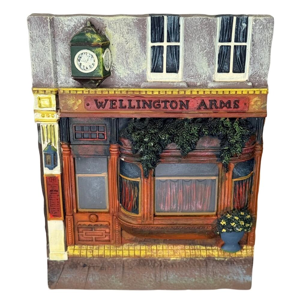 Wellington Arms Of The London Store Fronts Collection 2003 Y2K Decor Wall Plaque
